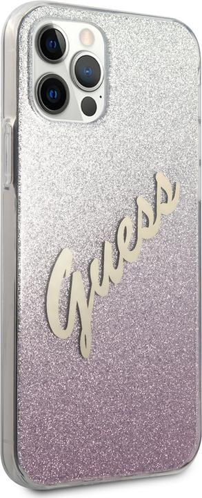 Produktbild Guess Hard Cover Silicone Vintage Glitter (Apple iPhone 12)