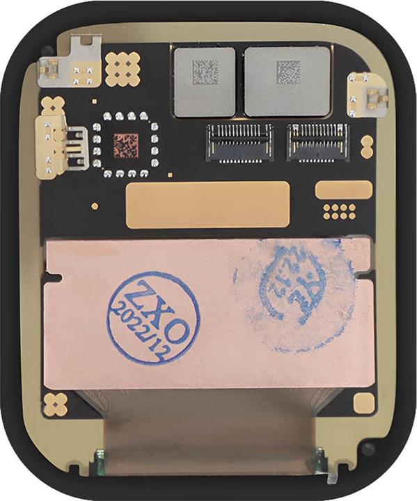 Actual product image Relife LCD display + touchscreen for Apple Watch Série 7 (45mm)