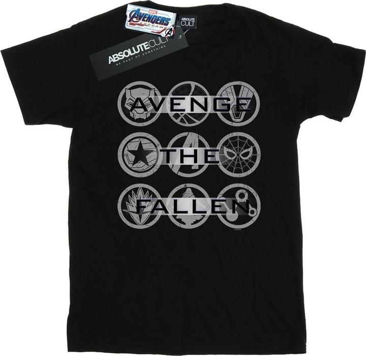Avengers Endgame Avenge The Fallen Icons TShirt (L)