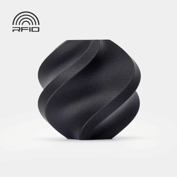 Actual product image Bambu Lab PLA CF - Black (Carbon, PLA, 1.75 mm, 1000 g, Black)