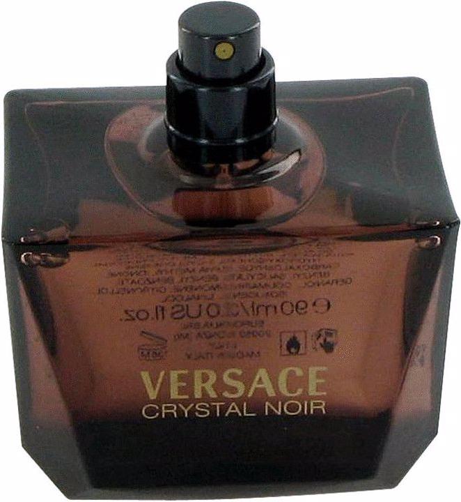 Actual product image Versace Crystal Noir by Eau de Toilette Spray (Tester) 90 ml (Eau de toilette, 90 ml)
