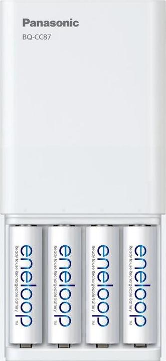 Produktbild Panasonic eneloop Smart Plus USB Travel Charger BQ-CC87 (5 Stk., AA, 2000 mAh, Ladegerät inkl. Akku)