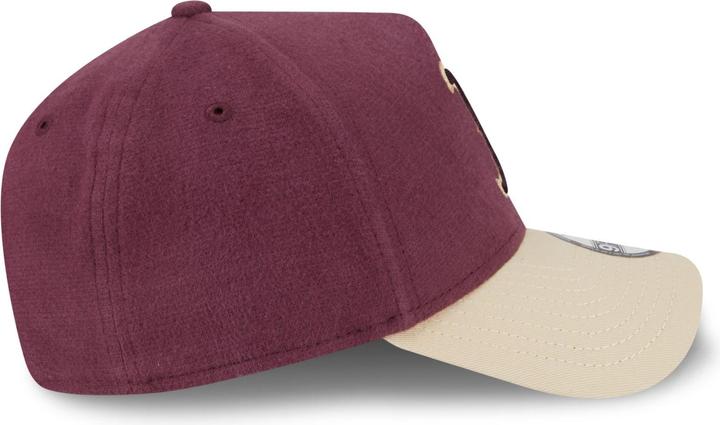 Produktbild New Era A-Frame 9Forty Cap MOLESKIN Boston Red Sox maroon (One Size)