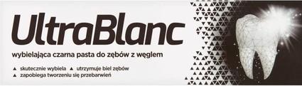 UltraBlanc Whiteningack Toothpaste With Activated Carbon (75 ml)