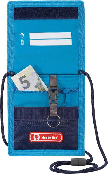 Actual product image Step by Step neck pouch with window pocket, coin pocket