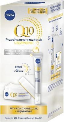 Actual product image NIVEA Q10 Anti-Wrinkle Firming Day Cream Spf 15 50ml + Precision Wrinkle Filler Serum 15ml (50 ml)