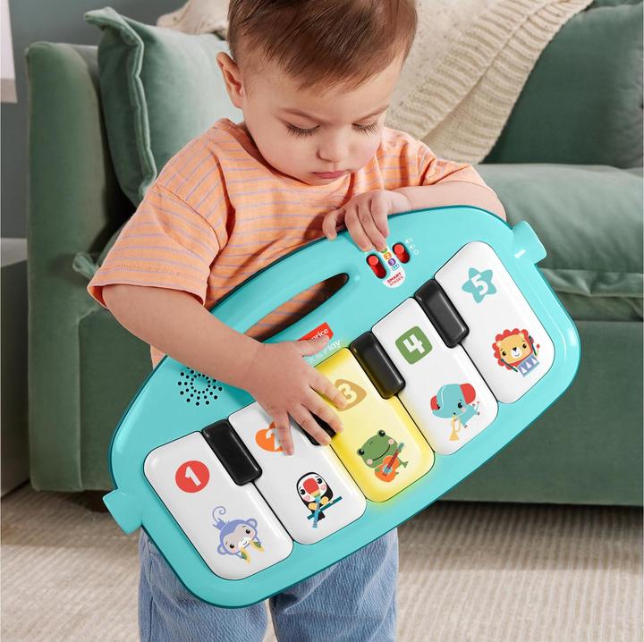 Image du produit Fisher-Price Glow and Grow Kick & Play Piano Gym