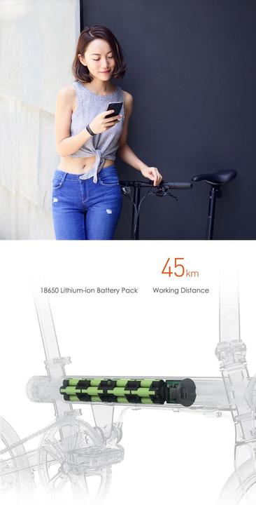 Actual product image Xiaomi QiCycle