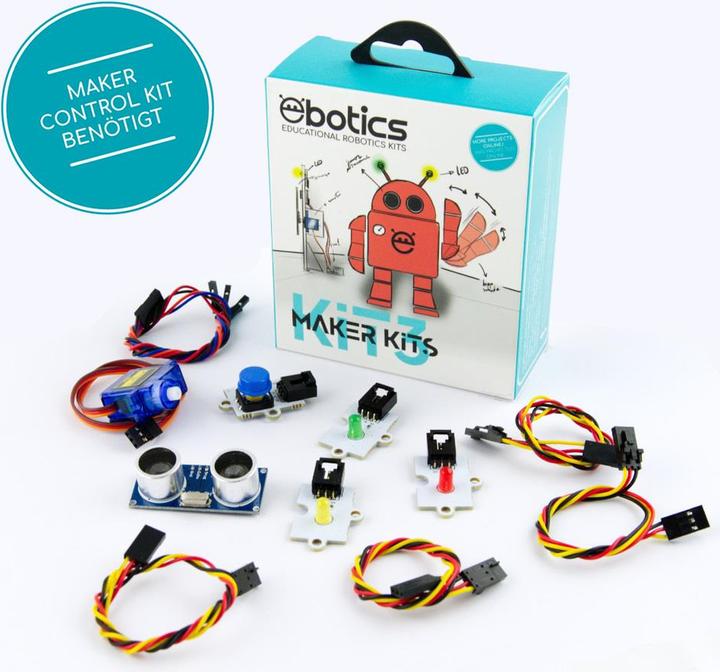 Actual product image Ebotics Training robot, Maker Kit 3 (motherboard required)