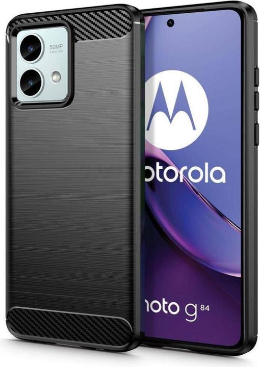 Produktbild Screenguard Motorola Moto G84 5G Hülle Carbon Brushed Soft TPU (Motorola Moto G84)