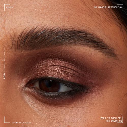 Actual product image NYX Professional Make-Up Zero To Brow (05 Ash Brown)