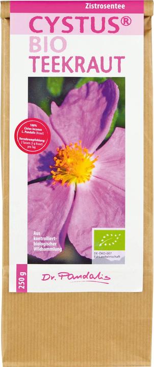 Dr. Pandalis Cystus Bio Infusion de ciste, 250 g de thé (250 g)