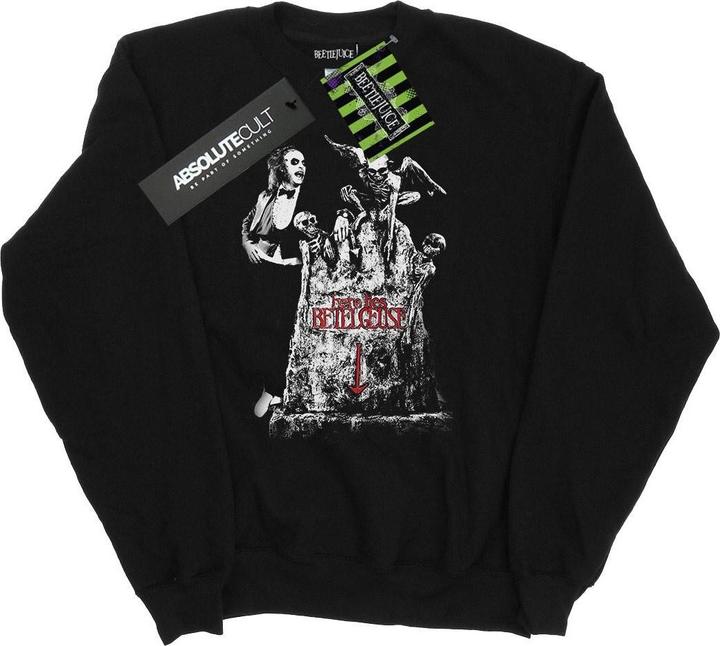 Immagine prodotto Beetlejuice Felpa uomo in cotone Graveyard Pose (S)