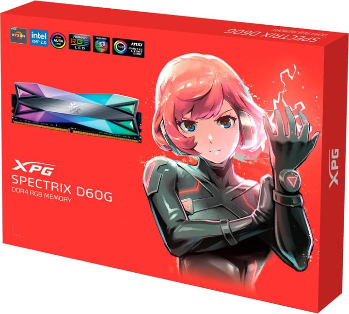 Produktbild Adata XPG Spectrix D60G (2 x 8GB, 3600 MHz, DDR4-RAM, DIMM)