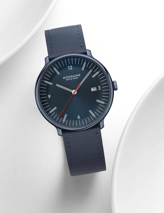 Immagine prodotto Mondaine MLE.41240.LDV Herrenuhr Doppio 41mm 5ATM (Fatto in Svizzera)