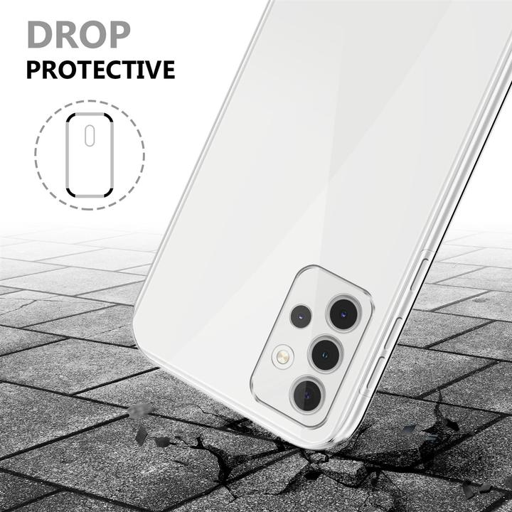 Produktbild Cadorabo TPU 360 Grad Case Cover (Samsung Galaxy A32)