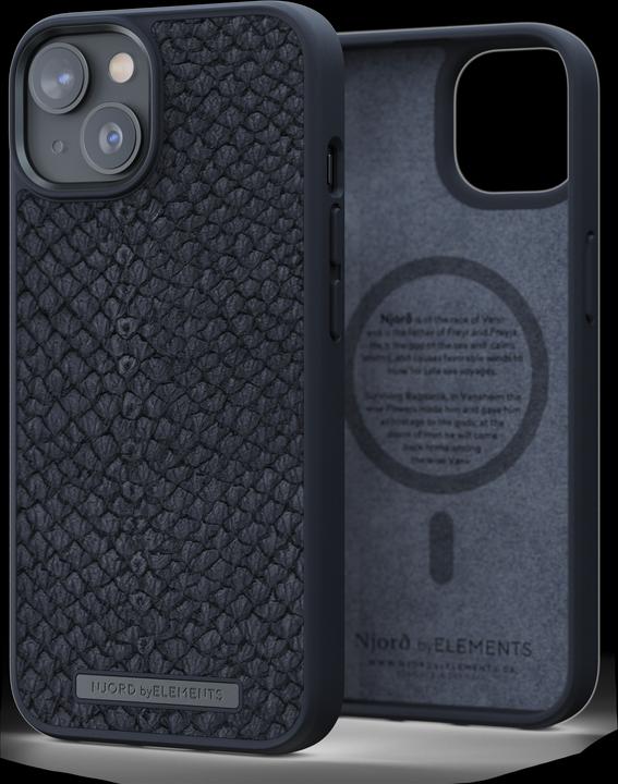 Actual product image Njord Salmon Leather (Apple iPhone 14)