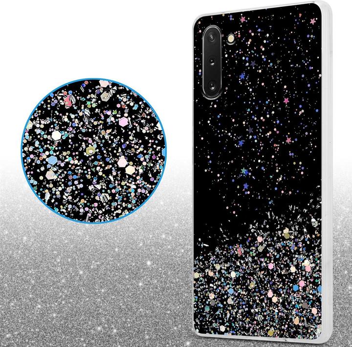 Image du produit Cadorabo Couverture TPU paillettes scintillantes (Samsung Galaxy Note 10)