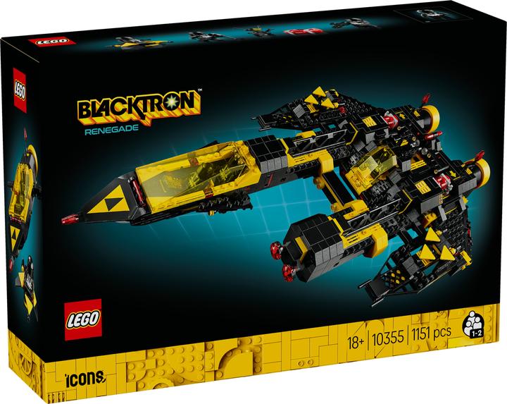 Image du produit LEGO Blacktron Renegade (10355, LEGO Icons, LEGO difficiles à trouver)