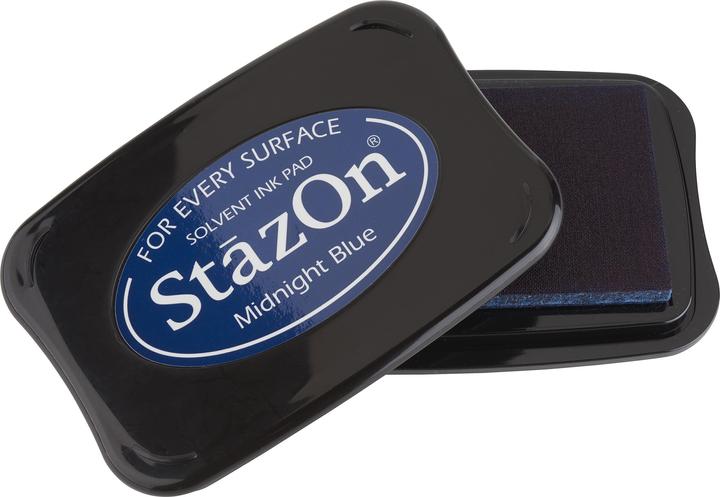 Image du produit Tsukineko StazOn Inkpad bleu nuit