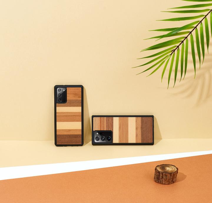 Immagine prodotto Man.Wand Custodia &WOOD per Galaxy Note 20 Ultra sabbia juodas (Samsung Galaxy Note 20 Ultra)