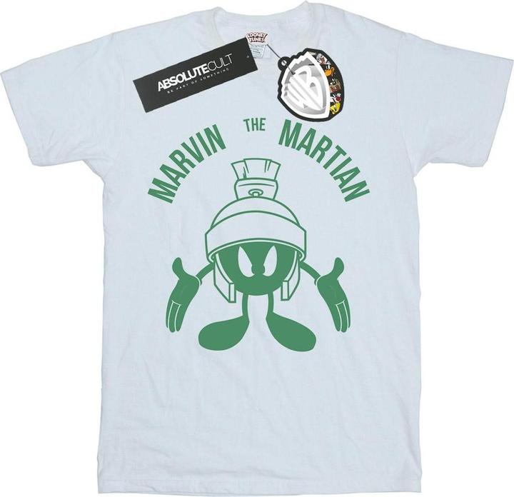 Looney Tunes Marvin The Martian Large Head TShirt