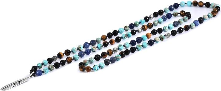 Balibay Silas (Lapislazuli, Onyx, Edelstein, Tigerauge, 925 Sterling Silber, Jaspis)