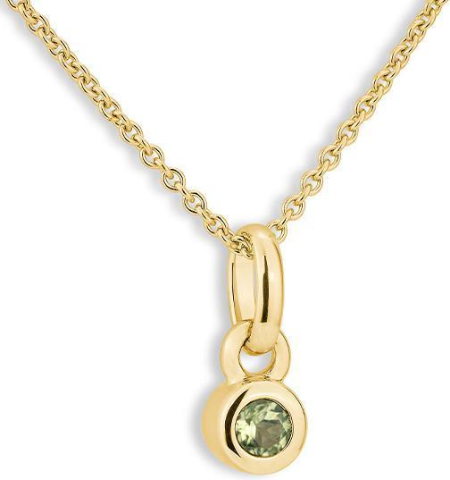 Breuning ANHÄNGER - August Monatsstein (585, - Gold)