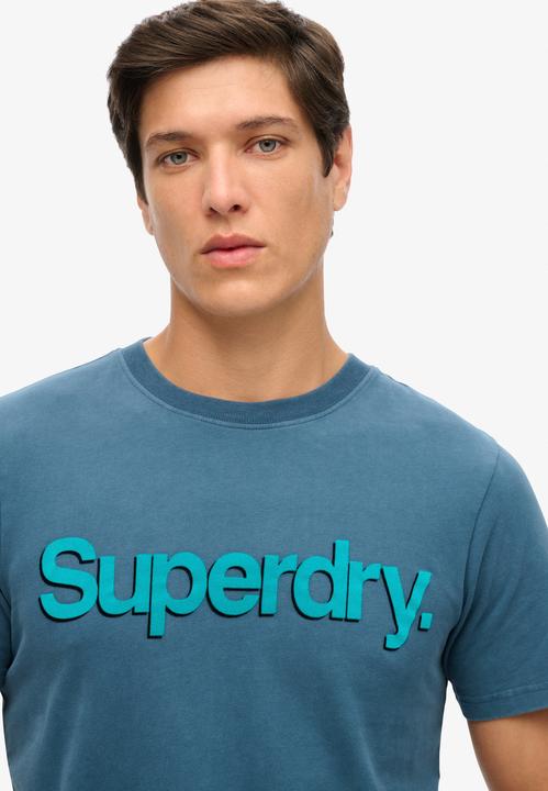Actual product image Superdry Classic Core Logo Shadow Tee (L)