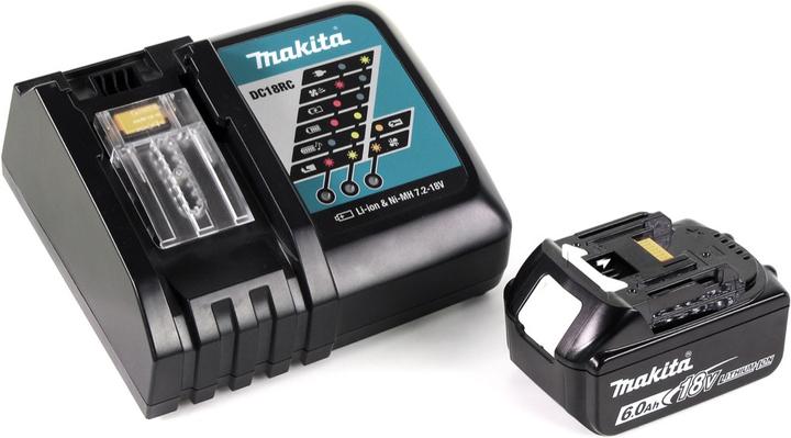 Actual product image Makita DTD 171 RG1 Battery impact wrench 18V 170 Nm 1/4" Brushless + 1x battery 6.0Ah + charger (Rechargeable battery operated)