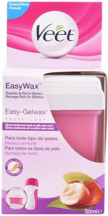 Actual product image Veet EASY WAX roll-on recambio piernas/brazos 50 ml (50 ml, 1 x)