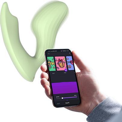 Actual product image Magic Motion Umi Smart Wearable Vibrator Grün