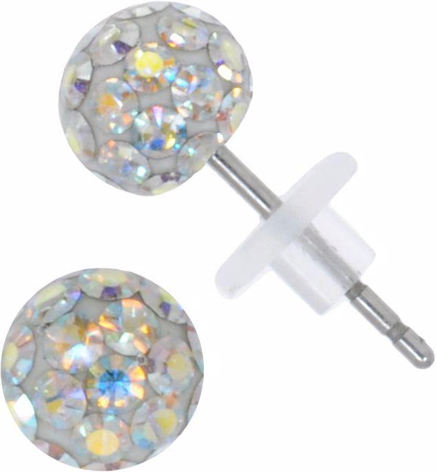 Bijouteria Ohrstecker (Epoxiharz, Chirurgenstahl 316L, PVC, Kristall)