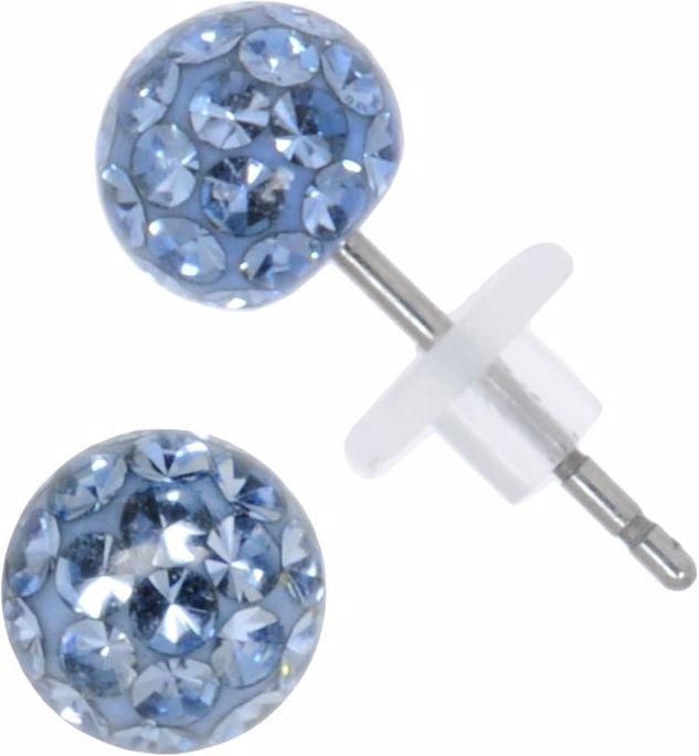 Bijouteria Ohrstecker (Epoxiharz, Chirurgenstahl 316L, PVC, Kristall)