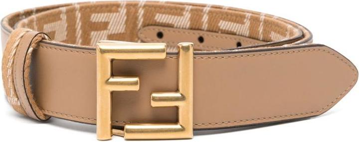 Fendi Belts Camel