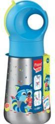 Actual product image Magni Maped Edelstahl-Trinkflasche PICNIK MINIZ Waschbär 350ml (0.35 l)