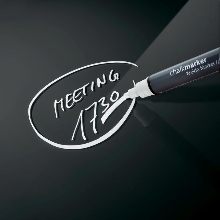 Actual product image Sigel Artverum chalk marker 20 + 50 Set (1-2 + 1-5 mm) (White, 5 mm, 2 x)