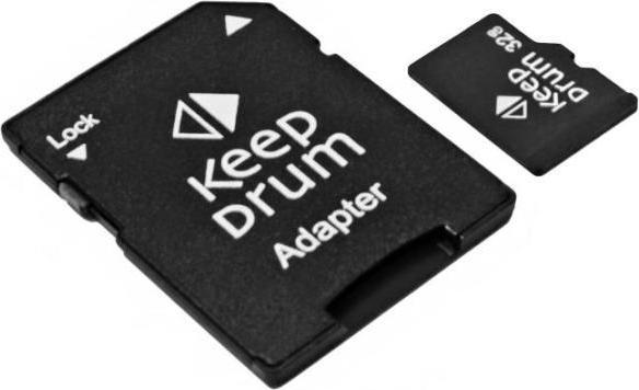 Produktbild keepdrum Micro SDHC Speicherkarte 32GB (32 GB, microSD)
