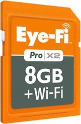 Produktbild Eye-Fi Pro X2 8GB Wireless SDHC Card (8 GB, SDHC, SD)