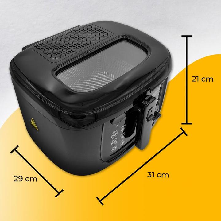 Image du produit Michelino Friteuse Appareil à frire Panier à friture Appareil à cuire les graisses