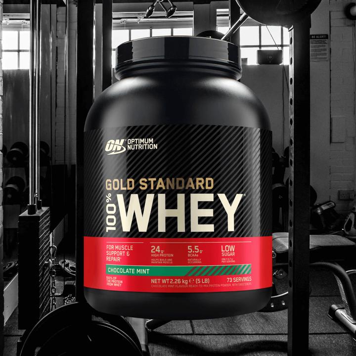 Actual product image Optimum Nutrition Gold Standard (Chocolate, Mint, 1 pcs., 2273 g)