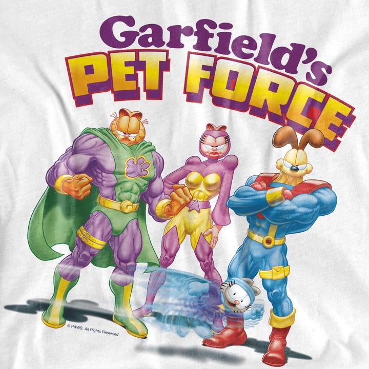 Immagine prodotto Garfield Heroes Await Maglietta Uomo (4XL)