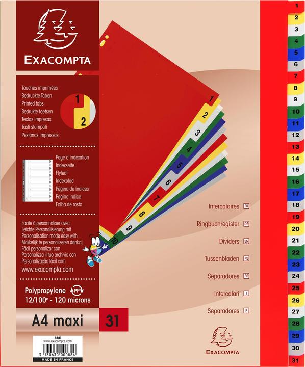 Produktbild Exacompta Register