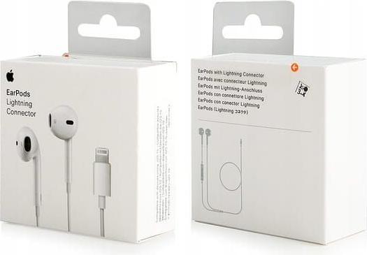 Produktbild - EarPods (Lightning Anschluss) (keine Geräuschunterdrückung, Kabelgebunden)