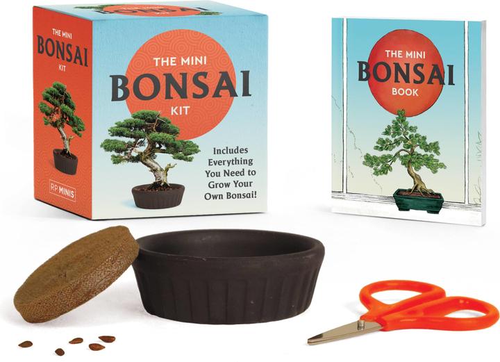 Actual product image The Mini Bonsai Kit (Edited and translated by Running Press, English)