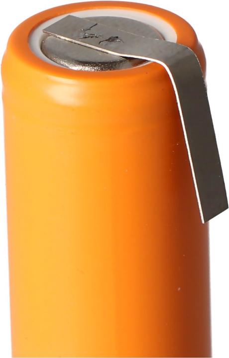 Actual product image Panasonic Akku HHR-120 für Rasierer, Rasierapperate mit Lötfahne U-Form (1 pcs., 4/5 AA, 1200 mAh)