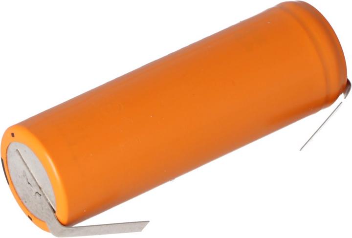 Actual product image Panasonic Akku HHR-120 für Rasierer, Rasierapperate mit Lötfahne U-Form (1 pcs., 4/5 AA, 1200 mAh)