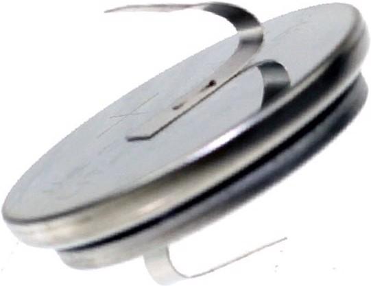 Image du produit AccuCell Batterie CR2450 mit Lötfahnen in U-Form (1 pcs, CR2450, 600 mAh)