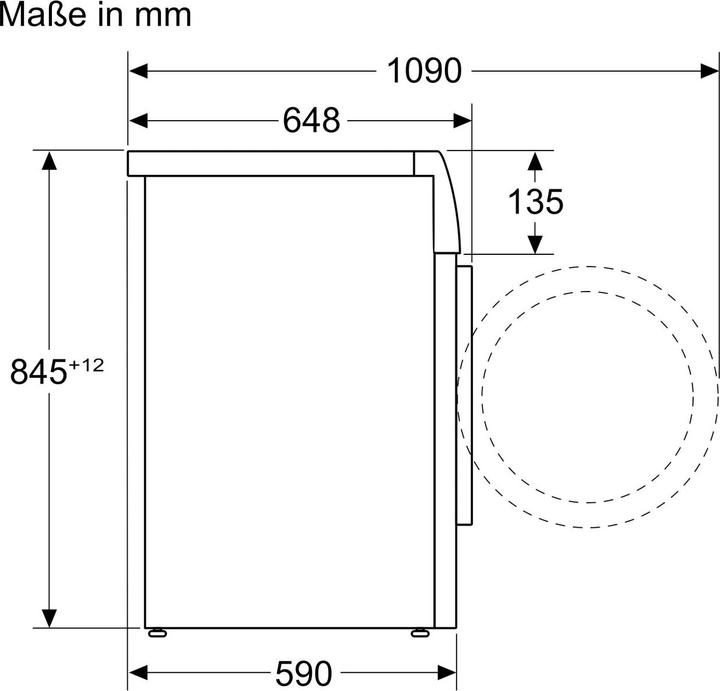 Produktbild Bosch Hausgeräte WGB256A4CH (10 kg, Links, CH-Stecker)