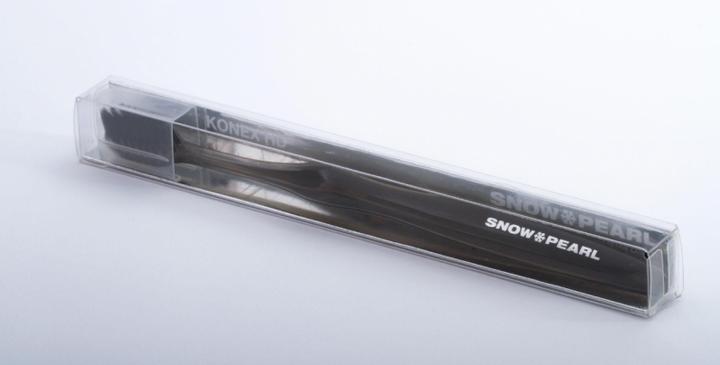Actual product image Snow Pearl Ultra Soft KONEX HD Zahnbürste schwarz (Soft, 1 x)